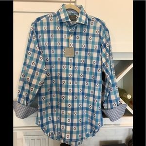 BNWT. Men’s Thomas Dean Shirt. Size (S).